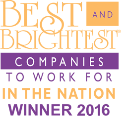 National Best and Brightest Companies to Work For - Winner 2016